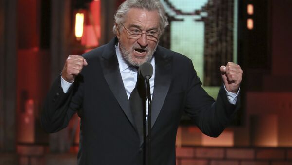 In this 10 June 2018, file photo, Robert De Niro introduces a performance by Bruce Springsteen at the 72nd annual Tony Awards at Radio City Music Hall in New York - Sputnik International