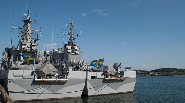 Ships at Berga navy base, Sweden - Sputnik International