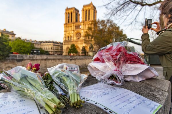 Notre Dame Cathedral One Year On After Devastating Fire - Sputnik International