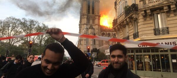 Notre Dame Cathedral on fire, Paris Notre Dame Cathedral on fire, Paris - Sputnik International