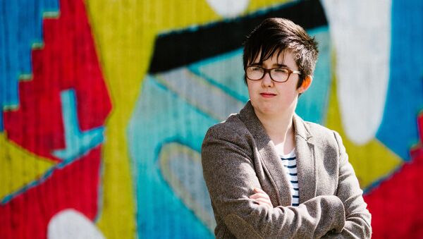A handout picture released by Jess Lowe Photography on April 19, 2019 and taken on May 19, 2017 shows journalist and author Lyra McKee posing for a photograph in Belfast - Sputnik International