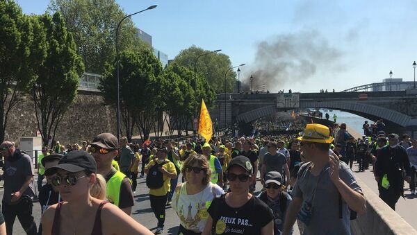23 week of Yellow Vests protests. 20 April 2019 - Sputnik International