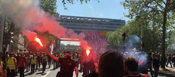 23th week of Yellow Vests protests. 20 April 2019 - Sputnik International