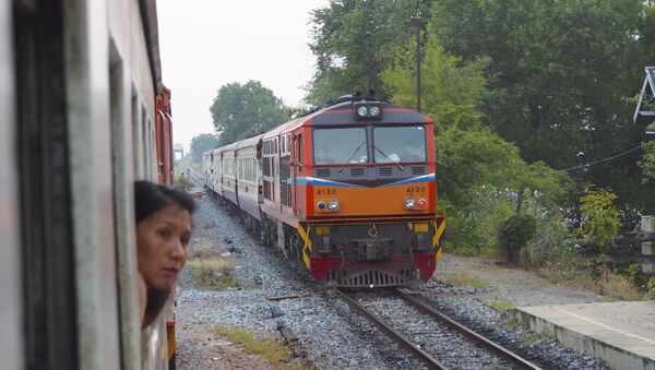 A train in Thailand's Aranyaprathet (File photo). - Sputnik International