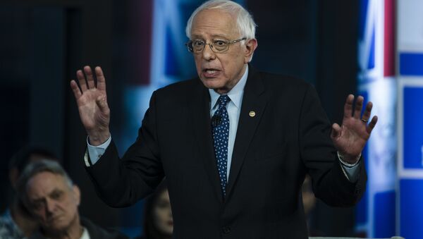 Sen. Bernie Sanders, I-Vt., takes part in a Fox News town-hall style event, Monday April 15, 2019 in Bethlehem, Pa. - Sputnik International