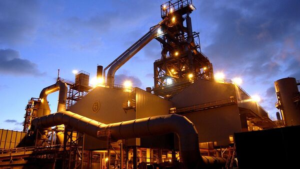 Tata Steelworks, Port Talbot - Sputnik International