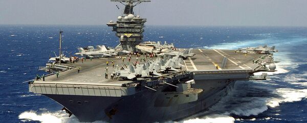 USS Eisenhower - Sputnik International