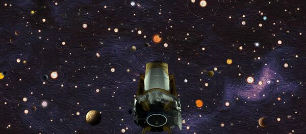 NASA's Kepler space telescope, shown in this artist's concept, revealed that there are more planets than stars in the Milky Way galaxy - Sputnik International