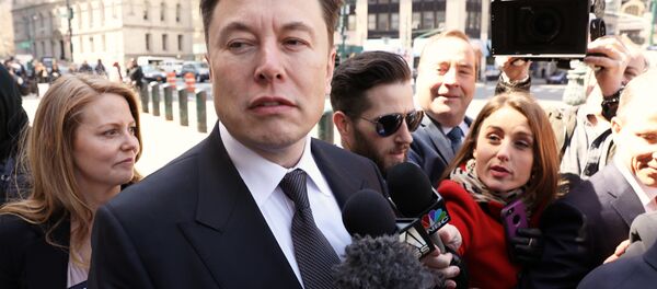 Tesla CEO Elon Musk arrives at Manhattan federal court for a hearing on his fraud settlement with the Securities and Exchange Commission (SEC) in New York City, U.S. April 4, 2019 Tesla CEO Elon Musk arrives at Manhattan federal court for a hearing on his fraud settlement with the Securities and Exchange Commission (SEC) in New York City, U.S. April 4, 2019 - Sputnik International