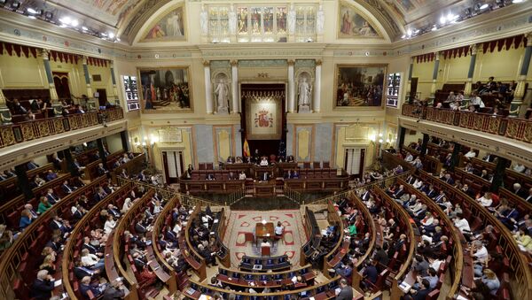Lower House of the Spanish Parliament in Madrid (File) - Sputnik International