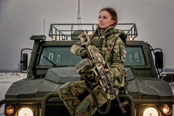 Women-at-Arms: See Stunning Beauties of Russian Police Forces - Sputnik International