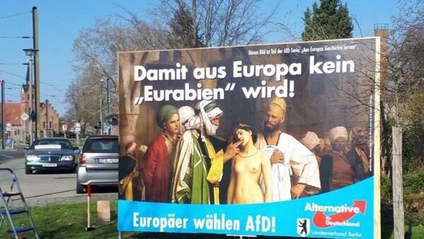 Alternative fo Germany party' poster on Twitter (@alessio_spataro) - Sputnik International