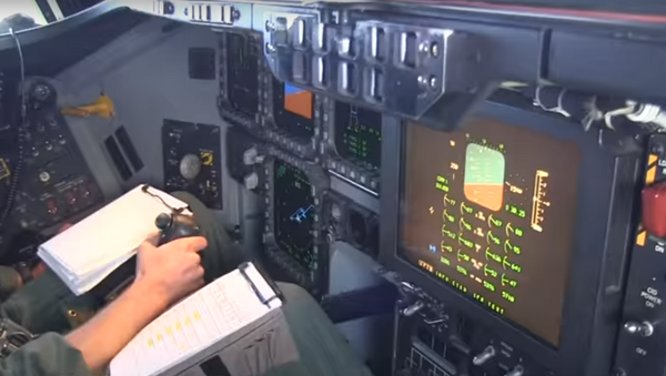 Cockpit of the US' B-2 Spirit stealth bomber - Sputnik International