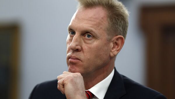Acting Defense Secretary Patrick Shanahan listens, Wednesday May 1, 2019, during a House Appropriations subcommittee on budget hearing - Sputnik International