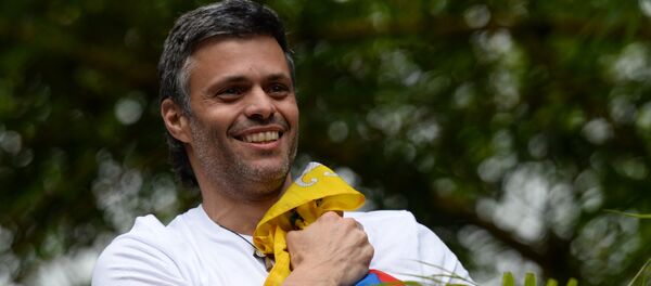 Venezuelan opposition politician Leopoldo Lopez Venezuelan opposition politician Leopoldo Lopez - Sputnik International