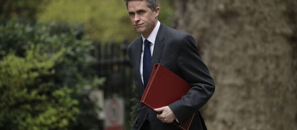 In this Tuesday, April 2, 2019 file photo, Britain's Defence Secretary Gavin Williamson arrives for a cabinet meeting in 10 Downing Street, London - Sputnik International