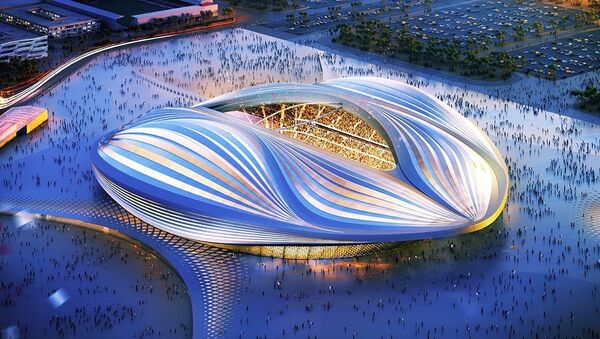 Al Wakrah Stadium Design - Sputnik International
