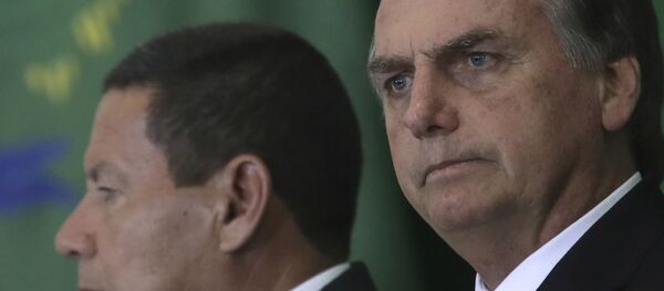 Hamilton Mourão e Jair Bolsonaro. - Sputnik International