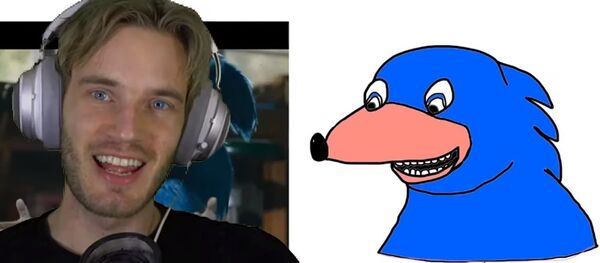 PewDiePie Offers His Help to Redraw Scandalous Movie Version of Sonic in New Video PewDiePie Offers His Help to Redraw Scandalous Movie Version of Sonic in New Video - Sputnik International