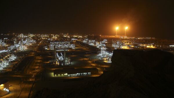natural gas refineries at the South Pars gas field on the northern coast of the Persian Gulf, in Asaluyeh, Iran, March 16, 2019 - Sputnik International