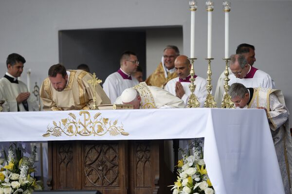 Pope Francis Proposes Adding New 'Sin' to Catholic Catechism Pope Francis Proposes Adding New 'Sin' to Catholic Catechism - Sputnik International