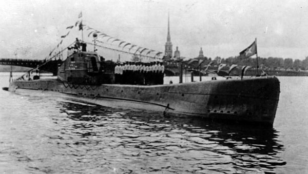 Soviet Submarine Shch-324 in Leningrad, built in 1935, in service since 1936, blew up and drown in the Gulf of Finland in 1942 - Sputnik International