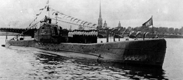 Soviet Submarine Shch-324 in Leningrad, built in 1935, in service since 1936, blew up and drown in the Gulf of Finland in 1942 - Sputnik International