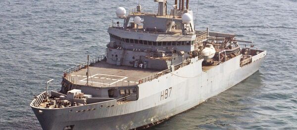 Royal Navy survey vessel HMS Echo Royal Navy survey vessel HMS Echo - Sputnik International