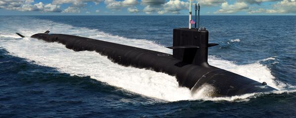 An artist rendering of the future Columbia-class ballistic missile submarines. The 12 submarines of the Columbia class are a shipbuilding priority and will replace the Ohio-class submarines reaching maximum extended service life. The Columbia-class Program Executive Office is on track to begin construction with USS Columbia (SSBN 826) in fiscal year 2021, deliver in fiscal year 2028, and on patrol in 2031. - Sputnik International