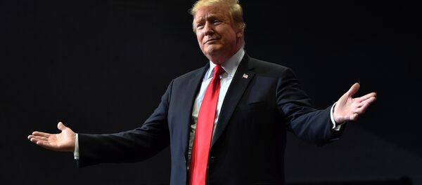 US President Donald Trump arrives for a campaign rally in Grand Rapids, Michigan on March 28, 2019 US President Donald Trump arrives for a campaign rally in Grand Rapids, Michigan on March 28, 2019 - Sputnik International