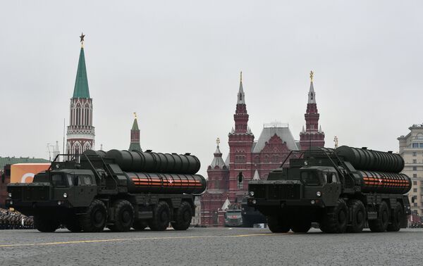 The S-400 missile systems during a military parade in Moscow on 9 May, 2019 The S-400 missile systems during a military parade in Moscow on 9 May, 2019 - Sputnik International