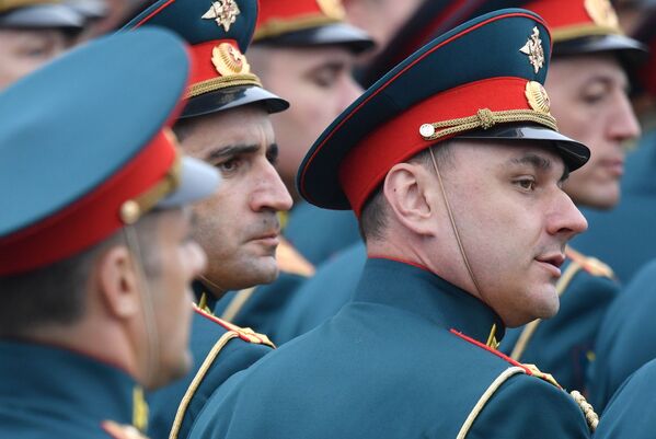 Military Academy Officers Attend the Victory Day Parade - Sputnik International