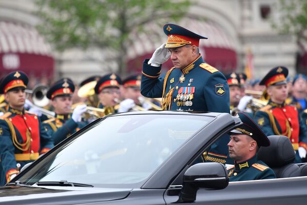 Minister of Defence Sergei Shoigu During Victory Day Parade at the Red Square in Moscow - Sputnik International