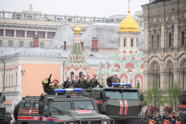 Military Police Take Part in the Victory Day Parade at the Red Square in Moscow - Sputnik International
