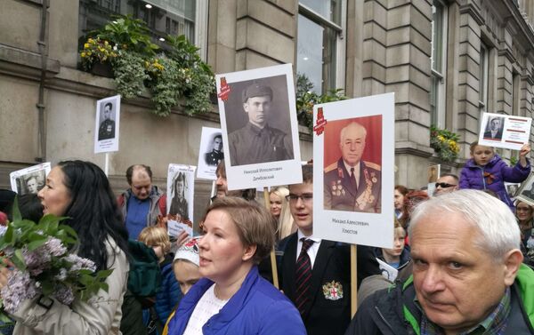 2019 Immortal Regiment march in London - Sputnik International