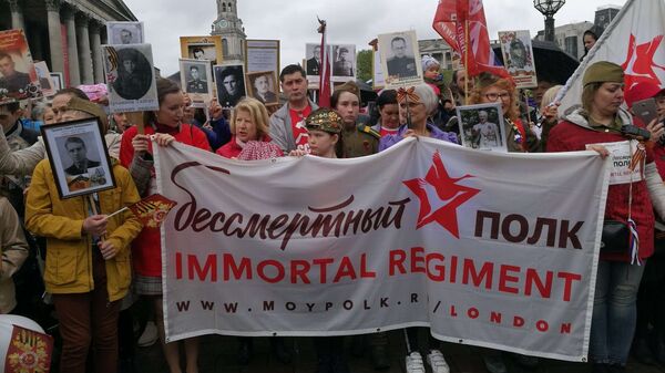 2019 Immortal Regiment march in London - Sputnik International