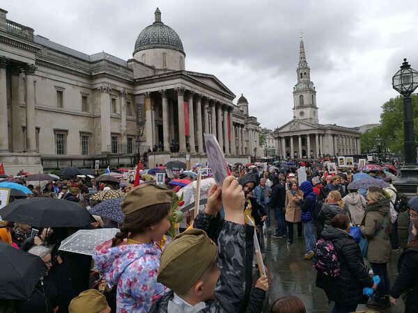 Ura! London Immortal Regiment Holds 4th Annual Victory Day March in UK Capital Ura! London Immortal Regiment Holds 4th Annual Victory Day March in UK Capital - Sputnik International
