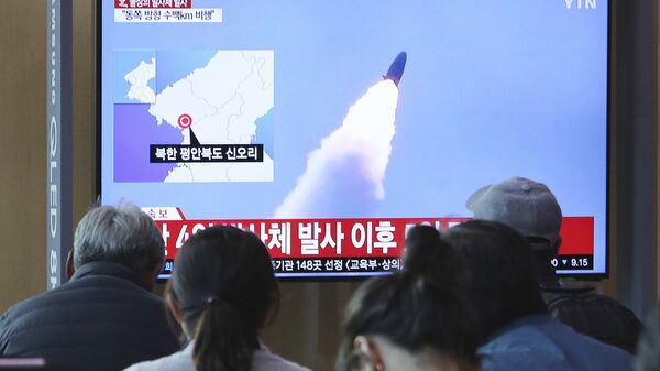 North Korean missile launch - Sputnik International