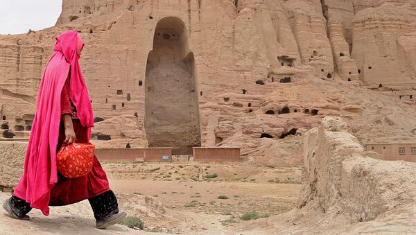 Buddha Statues That Once Stood in the City of Bamiyan - Sputnik International