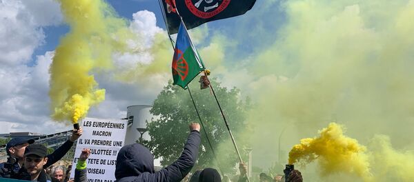 Yellow Vests protest in Paris. 11 May - Sputnik International