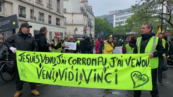 Yellow Vests protest in Paris. 11 May - Sputnik International
