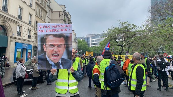 Yellow Vests protest in Paris. 11 May - Sputnik International