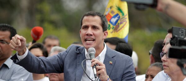 Venezuelan opposition leader Juan Guaido, who many nations have recognised as the country's rightful interim ruler, takes part in a rally in support of the Venezuelan National Assembly and against the government of Venezuela's President Nicolas Maduro in Caracas, Venezuela, May 11, 2019 Venezuelan opposition leader Juan Guaido, who many nations have recognised as the country's rightful interim ruler, takes part in a rally in support of the Venezuelan National Assembly and against the government of Venezuela's President Nicolas Maduro in Caracas, Venezuela, May 11, 2019 - Sputnik International