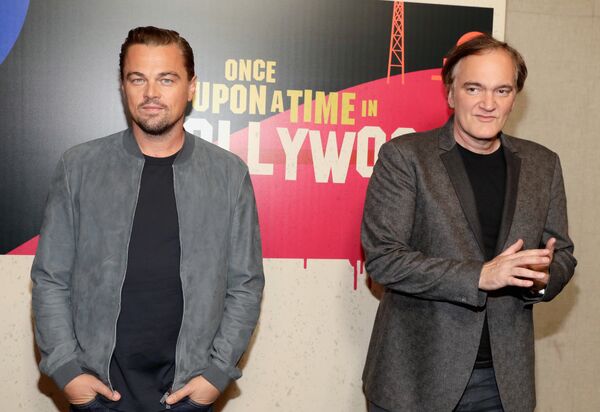 Leonardo di Caprio (left) stars in Quentin Tarantino's latest film, Once Upon a Time in Hollywood Leonardo di Caprio (left) stars in Quentin Tarantino's latest film, Once Upon a Time in Hollywood - Sputnik International