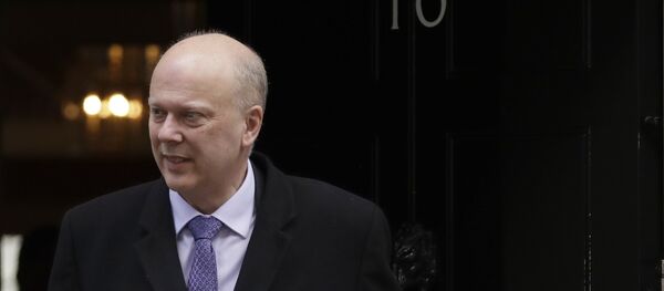 Britain's Transport Secretary Chris Grayling Britain's Transport Secretary Chris Grayling - Sputnik International