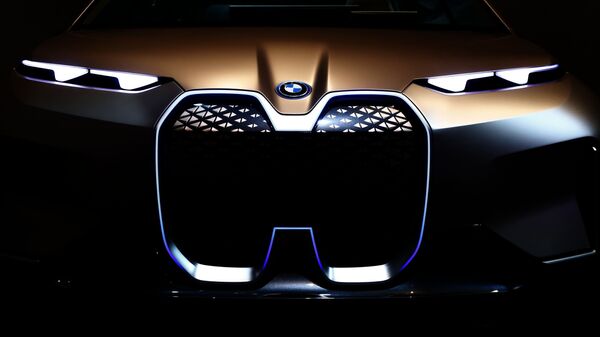 A BMW car is pictured during the earnings press conference in Munich, Germany - Sputnik International