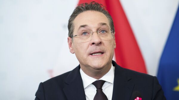 Austrian Vice Chancellor Heinz-Christian Strache (Austrian Freedom Party) - Sputnik International