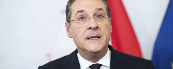 Austrian Vice Chancellor Heinz-Christian Strache (Austrian Freedom Party) Austrian Vice Chancellor Heinz-Christian Strache (Austrian Freedom Party) - Sputnik International