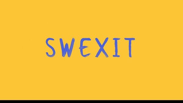 SWEXIT – Alternativ för Sveriges förbjudna reklamfilm - Sputnik International