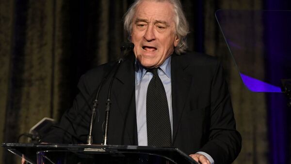 Robert De Niro speaks onstage at the American Icon Awards at the Beverly Wilshire Four Seasons Hotel on May 19, 2019 in Beverly Hills, California - Sputnik International